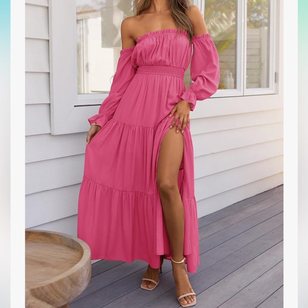 Pink dress